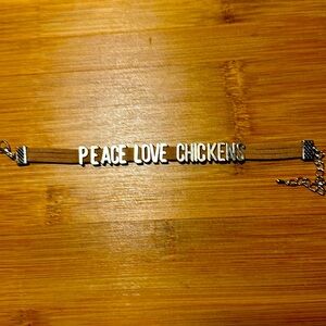 ￼ bracelet for a chicken lover